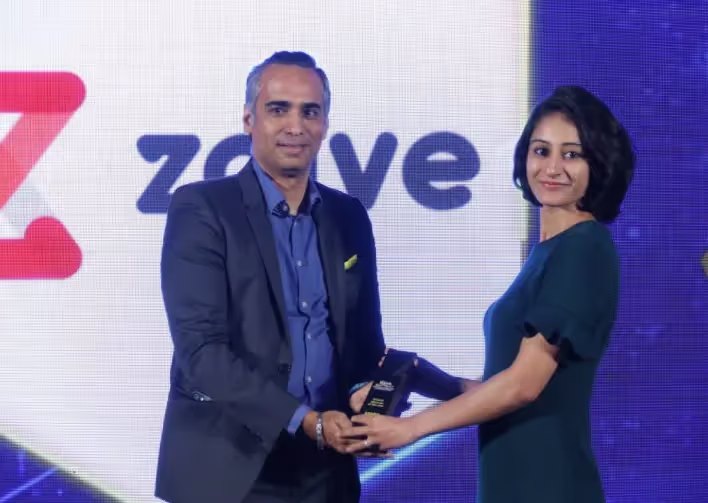 Zolve award and recognition badge